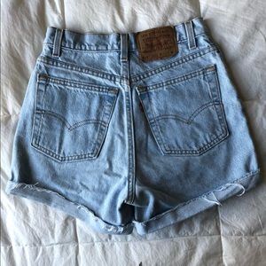 Women’s vintage Levi shorts